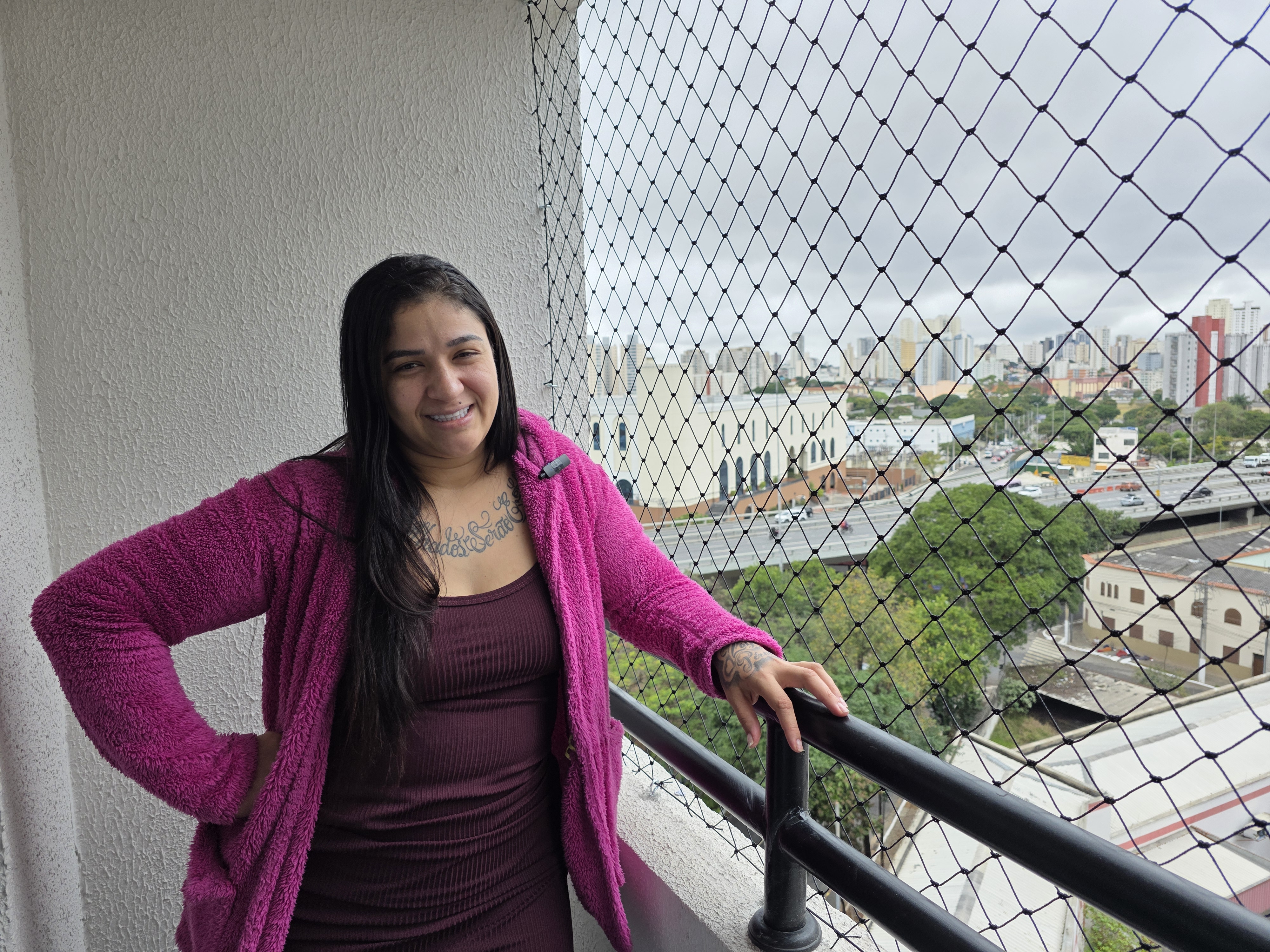 Wane Agda é a nova moradora do Residencial Parque Dom Pedro